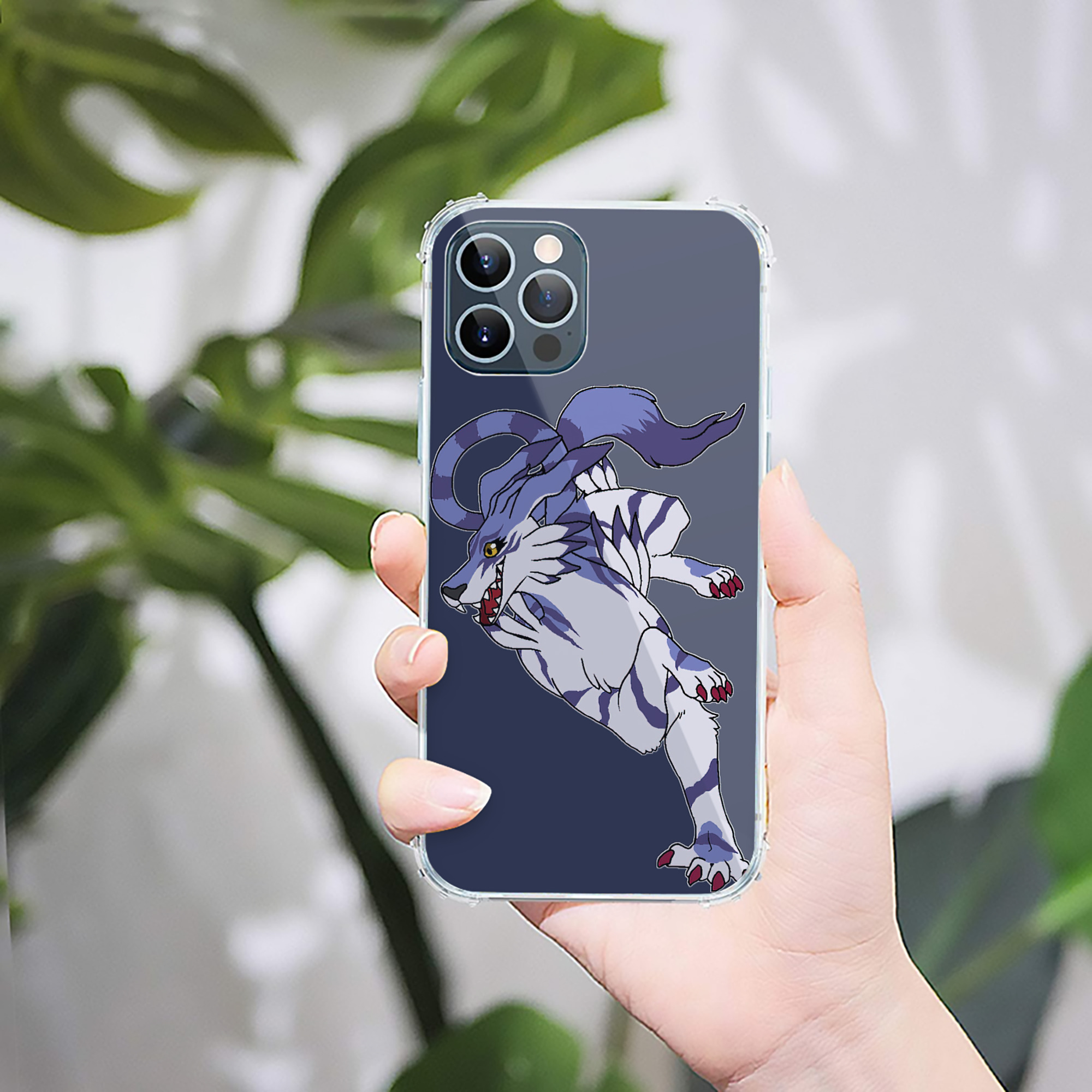 （画像用） Digimon デジタルモンスター/デジモン 【iPhone 12シリーズ対応】透明スマホケース（クリアソフトケース）